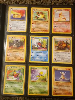 Complete Jungle / Fossil Set Commons & Uncommons NM - Good Vintage Pokemon Cards - Image 3