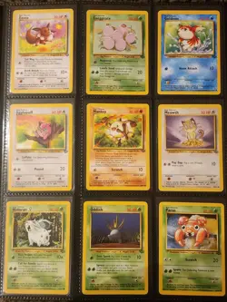 Complete Jungle / Fossil Set Commons & Uncommons NM - Good Vintage Pokemon Cards - Image 4