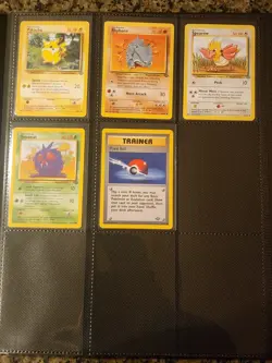 Complete Jungle / Fossil Set Commons & Uncommons NM - Good Vintage Pokemon Cards - Image 5