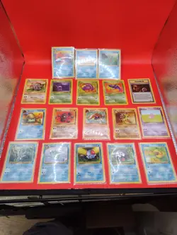 1999 Vintage Pokemon Fossil Set 18 Card Lot - Image 1