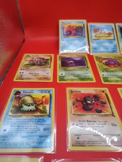 1999 Vintage Pokemon Fossil Set 18 Card Lot - Image 3
