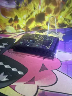 65 Ct Mimikyu Paldean Fates ETB Pokemon Card Sleeves New Sealed - Image 3