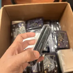 65 Ct Mimikyu Paldean Fates ETB Pokemon Card Sleeves New Sealed - Image 3
