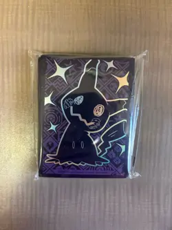 Mimikyu Paldean Fates ETB Pokemon Card Sleeves 65 Ct - Image 2