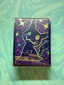 Mimikyu Paldean Fates ETB Pokemon Card Sleeves 65 Ct - Image 1
