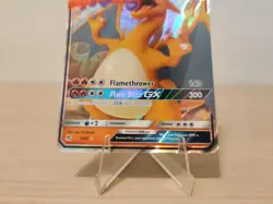 Pokemon TCG Charizard GX Hidden Fates Holo Ultra Rare Card 9/68 NM Condition - Image 3