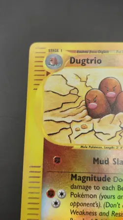 Pokemon Expedition Dugtrio Reverse Holo Card 10/165. NM - Image 5