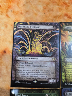 Mtg lowry eclipsed lot of 4 borderless cards including bitterbloom bearer foil - Image 4