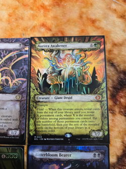 Mtg lowry eclipsed lot of 4 borderless cards including bitterbloom bearer foil - Image 5