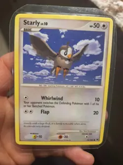 STARLY - 75/100 - Majestic Dawn - Common - Pokemon Card - NM LAMINATED - Image 1