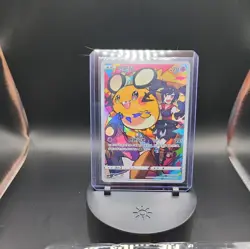 Pokemon S-Chinese Card CSMC 004/012 Dedenne With Keychain Card Guard Display - Image 4