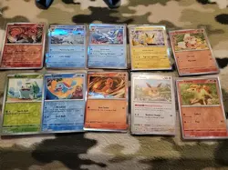 Pokemon Tcg Lot Of 8 Cards Holo Charmander Eevee Bulbasaur - Image 1