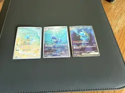 Blastoise Wartortle Squirtle Bundle Japanese Pokemon Cards 151 NM - Image 5