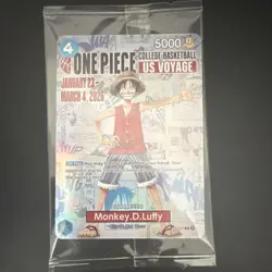 Bandai One Piece CCG Monkey.D.Luffy US Voyage Promo Card P-055 - Image 1