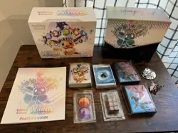 Pokemon Prismatic Evolutions ETB Box & Contents ONLY - No Cards but Extras Added - Image 1