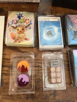 Pokemon Prismatic Evolutions ETB Box & Contents ONLY - No Cards but Extras Added - Image 2