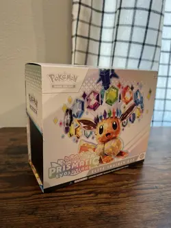 Pokemon Prismatic Evolutions ETB Box & Contents ONLY - No Cards but Extras Added - Image 3