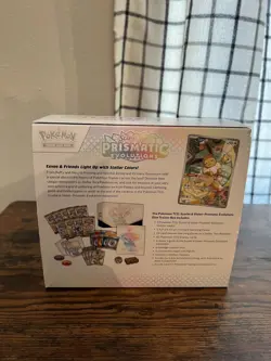 Pokemon Prismatic Evolutions ETB Box & Contents ONLY - No Cards but Extras Added - Image 4