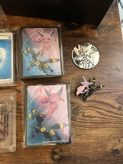 Pokemon Prismatic Evolutions ETB Box & Contents ONLY - No Cards but Extras Added - Image 5