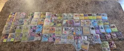 Binder Pokemon Card Collection Japanese Lot SAR UR AR Modern And Vintage 78 Card - Image 1