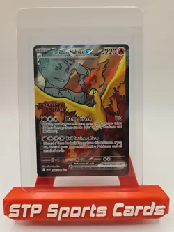 Team Rocket's Moltres ex - (Destined Rivals Stamp) 208/182 Miscellaneous Cards & - Image 1