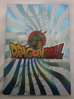 dragon ball z ccg 2 Serialized Cards Bulma #073/299 And Goku #007/299 - Image 2