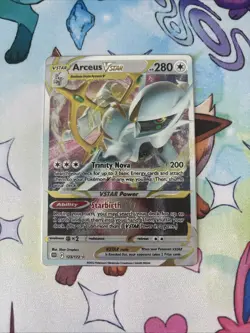 Arceus VSTAR - (Metal Card) 123/172 Miscellaneous Cards & Products Holo - Image 1
