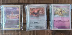 Pokemon 100+ All Holo/Reverse Card Lots (Common/Uncommon/Rare/EX V Vstar IR) - Image 1