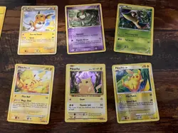 24 Vintage Pokemon Card Lot EX Cracked Ice Holo Reverse Rare 1999 Pikachu Eevee - Image 3