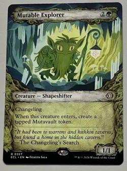 MTG Lorwyn Eclipsed Mutable Explorer Creature RARE REGULAR #0327 - Image 1