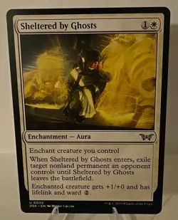 Sheltered by Ghosts MTG Duskmourn: House of Horror Regular - Image 1