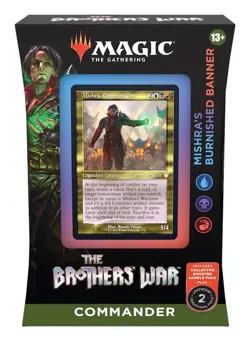 Magic: The Gathering The Brothers’ War Retro-Frame Commander Deck-Mishra’s OPEN - Image 1