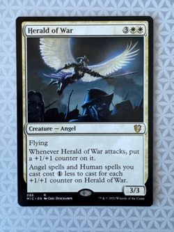Herald of War Innistrad: Midnight Hunt CommanderMagic the Gathering MTG LP - Image 1