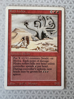 Rock Hydra Revised Edition Magic the Gathering Rare MTG LP - Image 1