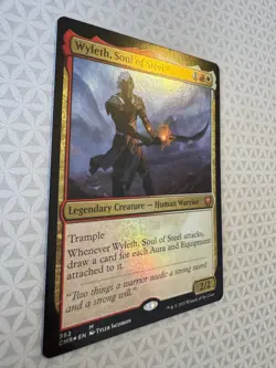 Magic the Gathering Wyleth, Soul of Steel Foil - Commander Legends MTG LP - Image 2