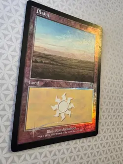 Plains 343 7th Edition Magic the Gathering FOIL MP - Image 2