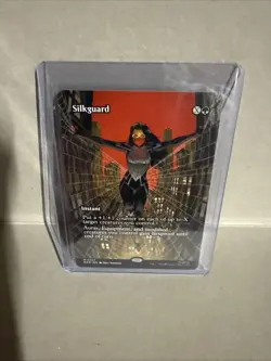 MTG - Silkguard (Borderless) Marvel Universe Eternal-Legal Regular - Image 1