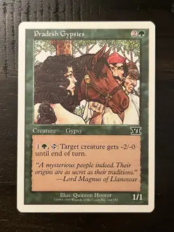 1 BANNED MTG | Pradesh G | Sixth Edition 6ED 1999 Magic The Gathering | LP - Image 1