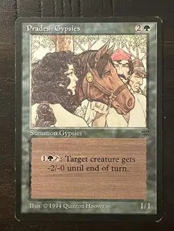 1 BANNED MTG | Pradesh G | Legends | 1994 | Magic The Gathering | LP - Image 1