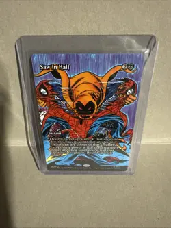 MTG - Saw in Half (Borderless) Marvel Universe Eternal-Legal Regular - Image 1