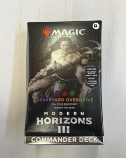MTG Graveyard Overdrive Commander Deck Modern Horizons 3 III New English Magic - Image 1
