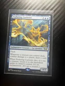 Enduring Curiosity Duskmourn Magic mtg NM-Mint, English x1 - Image 1