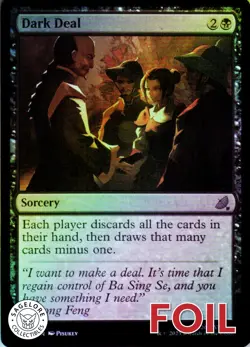 MTG Dark Deal (161) | NM Foil | Avatar: Eternal-Legal {TLE} - Image 1