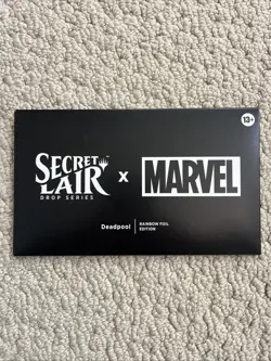 MTG Secret Lair x Marvel's Deadpool (RAINBOW FOIL) | NEW/SEALED - Image 1
