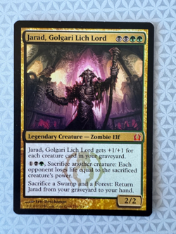 Magic the Gathering MTG Jarad, Golgari Lich Lord - Return to Ravnica #174 LP - Image 1
