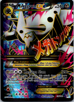 M Aggron-EX - 154/160 - Full Art Ultra Rare Pokemon NM XY Primal Clash NM - Image 1
