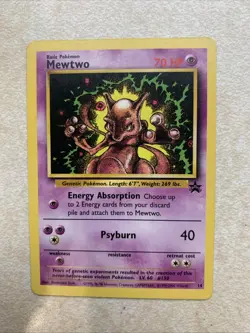 Pokemon TCG Mewtwo Video Promo #14 Pokemon Promos Regular Promo - Image 1