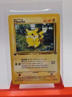 1st Edition Jungle Pikachu 60/64 Pokemon TCG 1999 - Image 2
