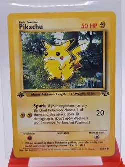 1st Edition Jungle Pikachu 60/64 Pokemon TCG 1999 - Image 3