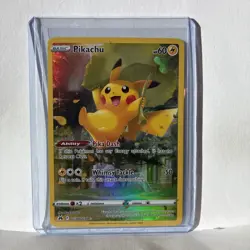 Pokemon TCG Pikachu GG30/GG70 Crown Zenith Gallery Ultra Rare Full Art Holo - Image 1